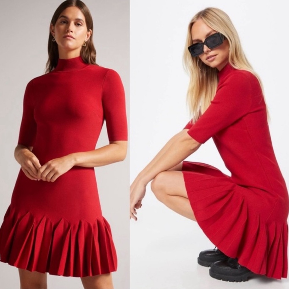 TED BAKER red dress